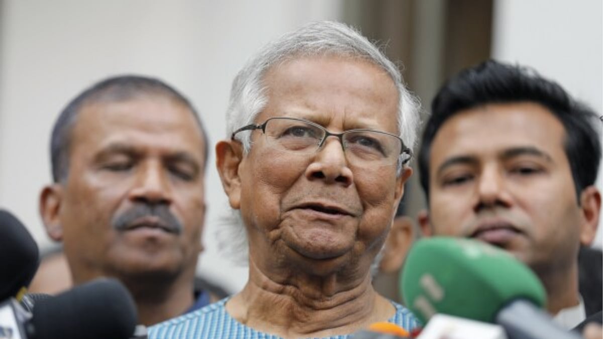 | Photo: AP : Bangladesh's Interim Govt chief Mohammad Yunus